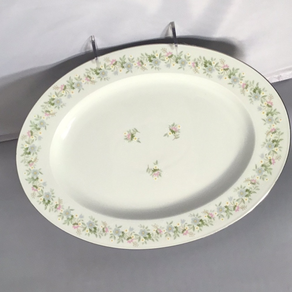 JOHANN Haviland Forever Spring Oval Serving‎ Plate